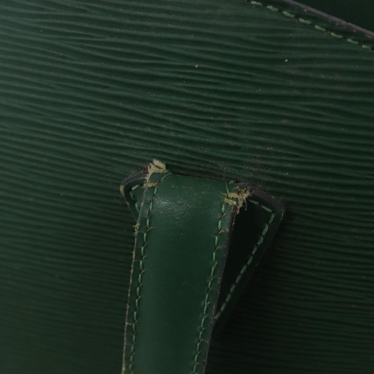 LOUIS VUITTON Epi Saint Jacques Shopping Shoulder Bag Green M52264 Auth 203492