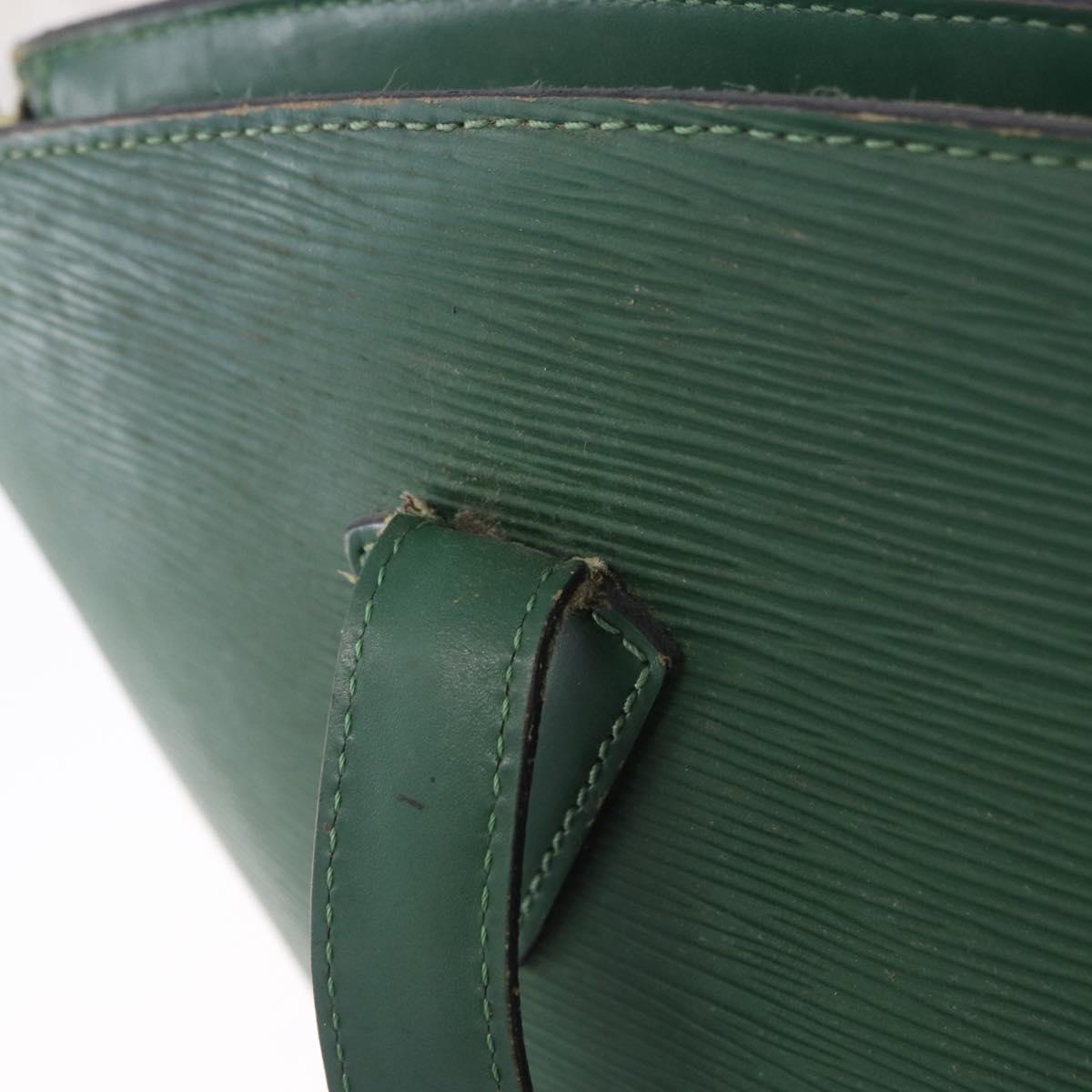 LOUIS VUITTON Epi Saint Jacques Shopping Shoulder Bag Green M52264 Auth 203492