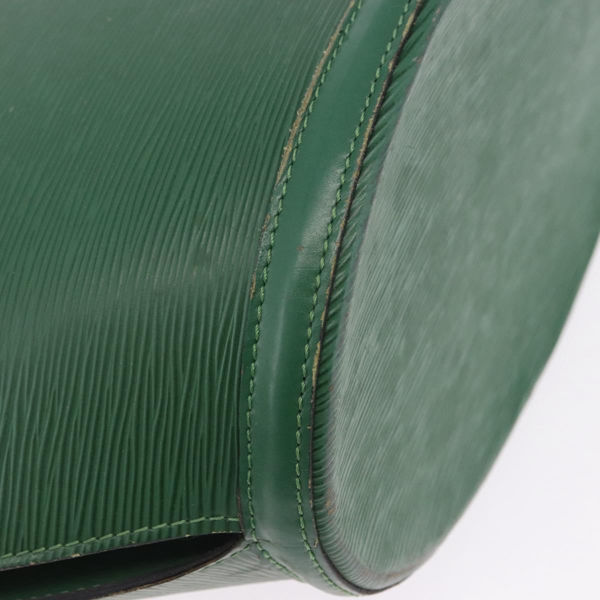 LOUIS VUITTON Epi Saint Jacques Shopping Shoulder Bag Green M52264 Auth 203492