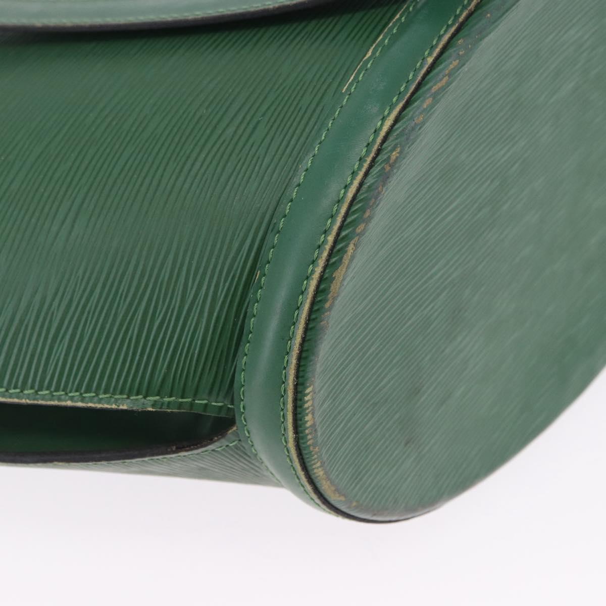 LOUIS VUITTON Epi Saint Jacques Shopping Shoulder Bag Green M52264 Auth 203492
