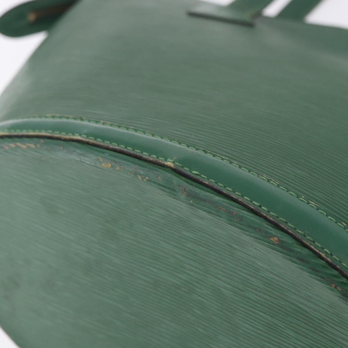 LOUIS VUITTON Epi Saint Jacques Shopping Shoulder Bag Green M52264 Auth 203492