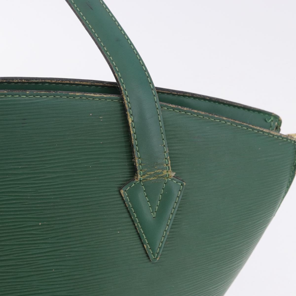LOUIS VUITTON Epi Saint Jacques Shopping Shoulder Bag Green M52264 Auth 203492