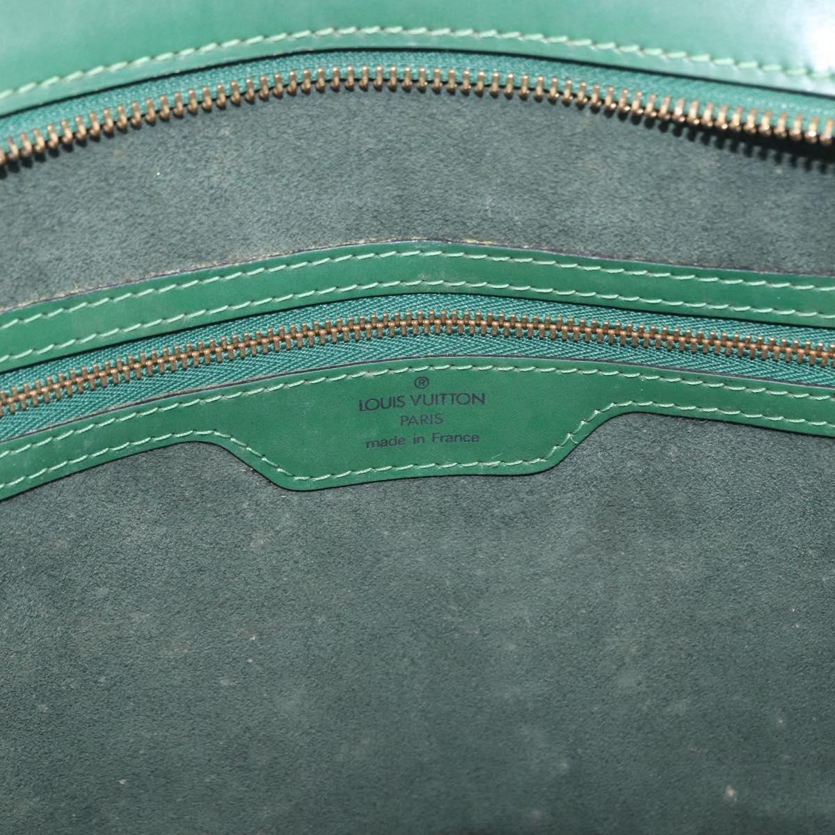 LOUIS VUITTON Epi Saint Jacques Shopping Shoulder Bag Green M52264 Auth 203492
