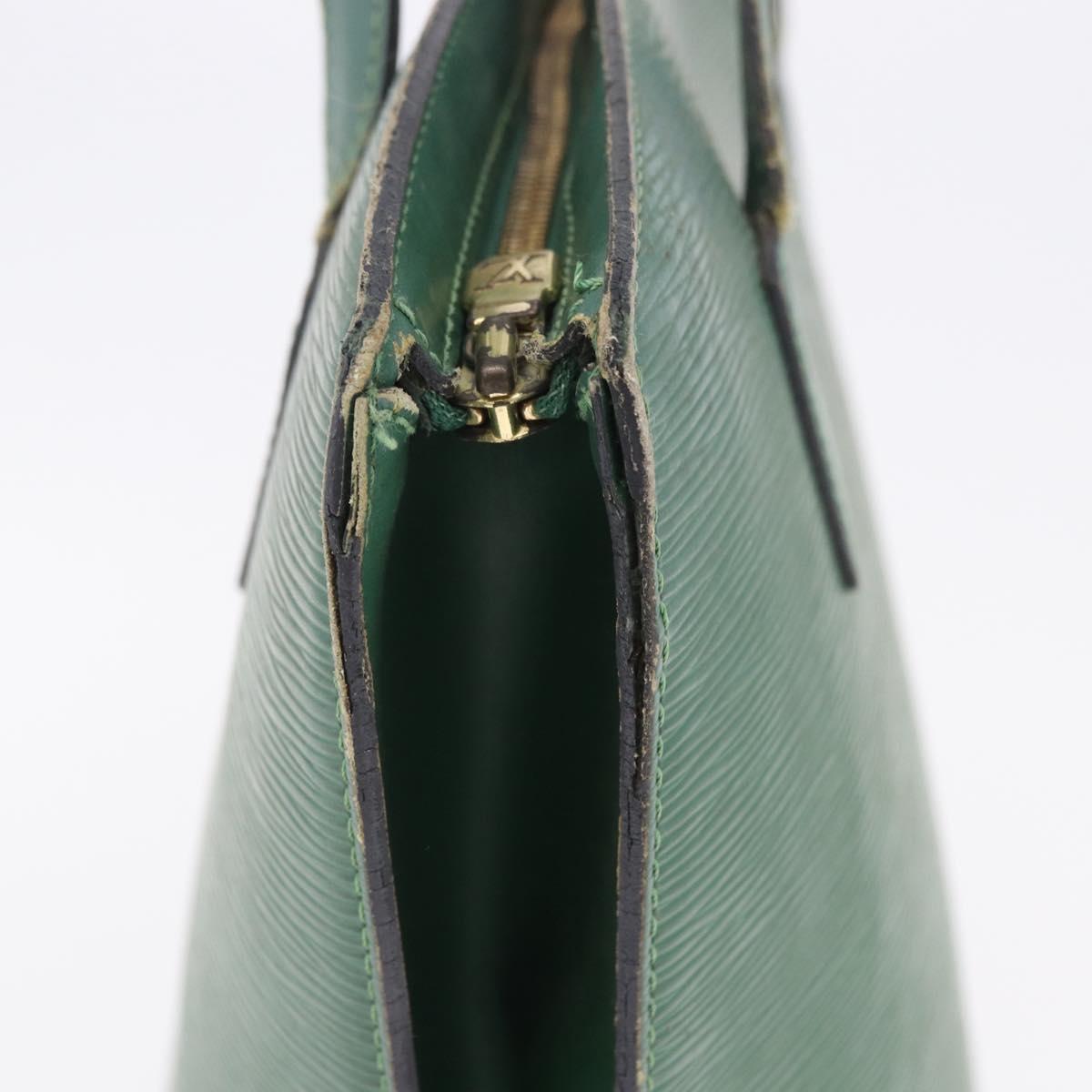 LOUIS VUITTON Epi Saint Jacques Shopping Shoulder Bag Green M52264 Auth 203492