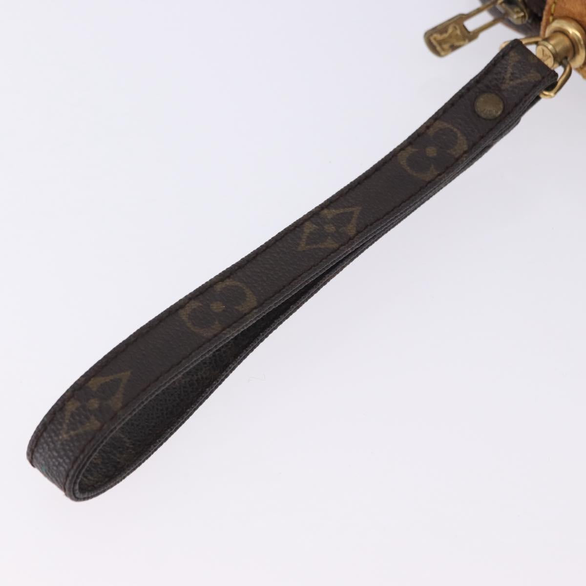 LOUIS VUITTON Monogram Marly Dragonne PM Clutch Bag M51827 LV Auth 203498A