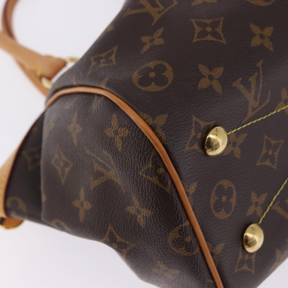 LOUIS VUITTON Monogram Tivoli PM Hand Bag M40143 LV Auth 203580SAV