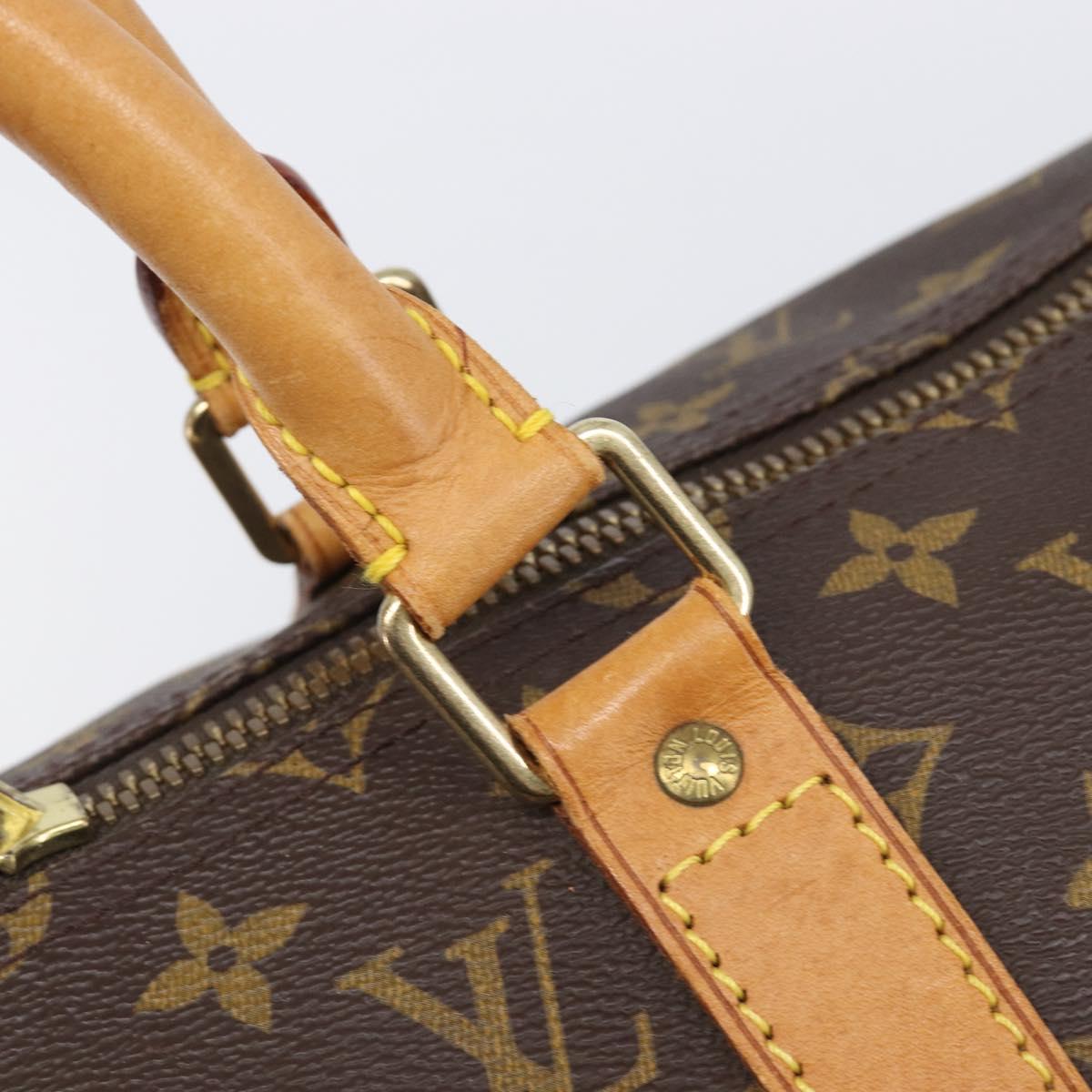 LOUIS VUITTON Monogram Keepall 50 Boston Bag M41426 LV Auth 203604