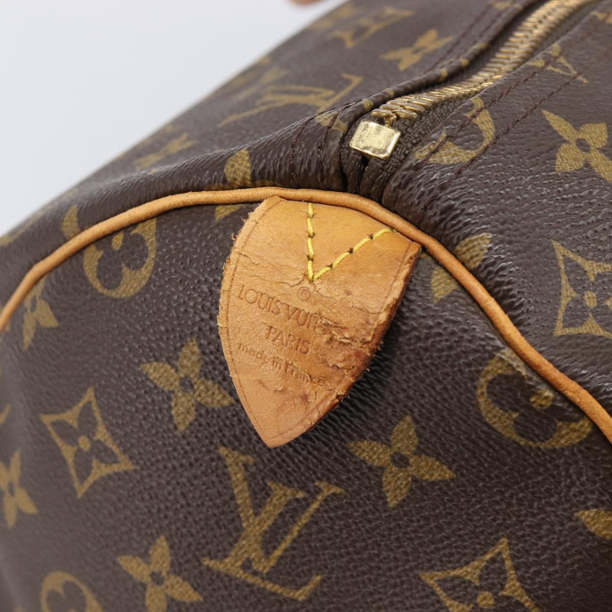 LOUIS VUITTON Monogram Keepall 50 Boston Bag M41426 LV Auth 203604