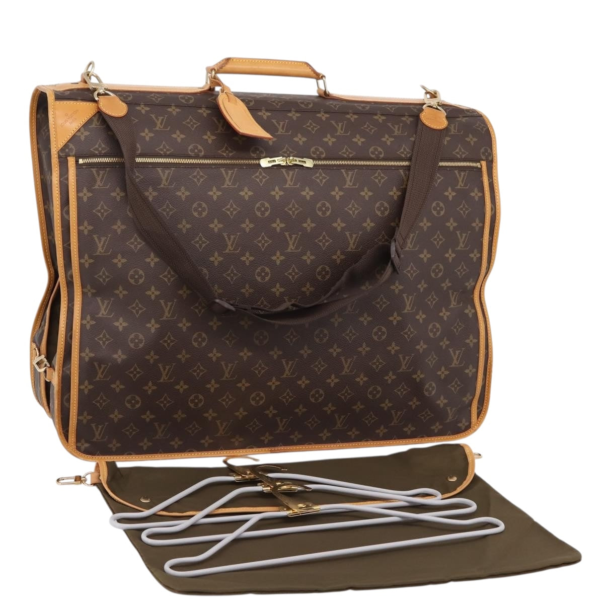 LOUIS VUITTON Monogram Portable Cabin Garment Cover M23420 LV Auth 203610