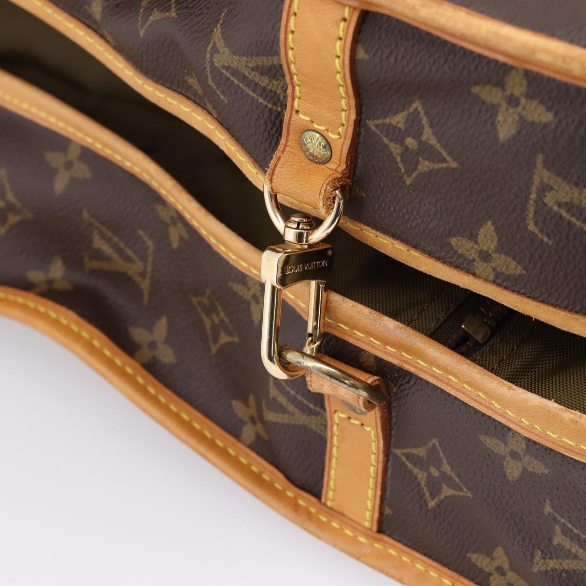 LOUIS VUITTON Monogram Portable Cabin Garment Cover M23420 LV Auth 203610