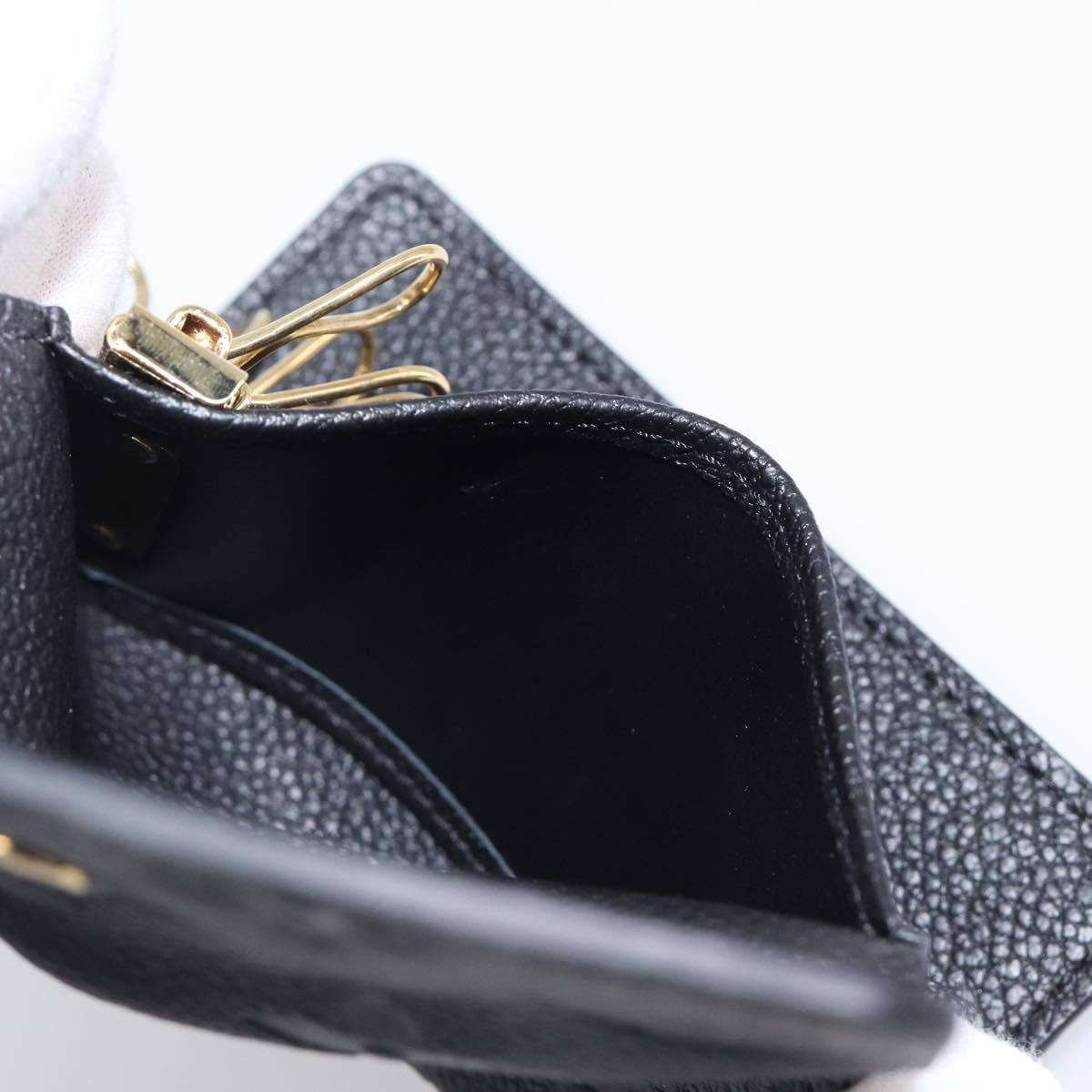 LOUIS VUITTON Empreinte Multicles 6 Key Case Black M64421 LV Auth 203628