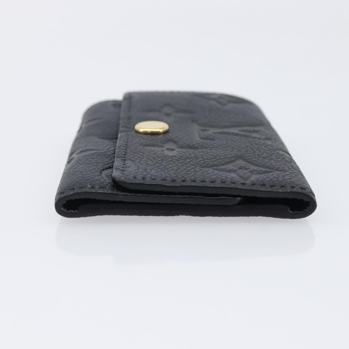 LOUIS VUITTON Empreinte Multicles 6 Key Case Black M64421 LV Auth 203628