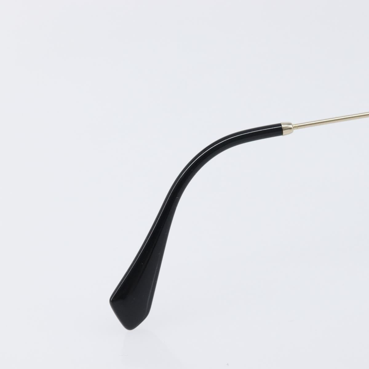 Miu Miu Sunglasses Plastic Gold Tone Auth 203629