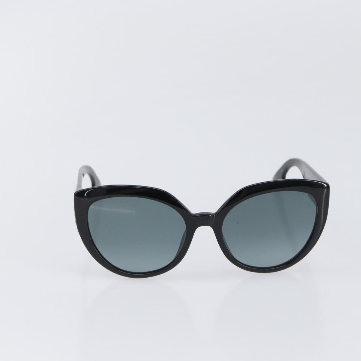 Christian Dior Sunglasses Plastic Black Gold Auth 203630M
