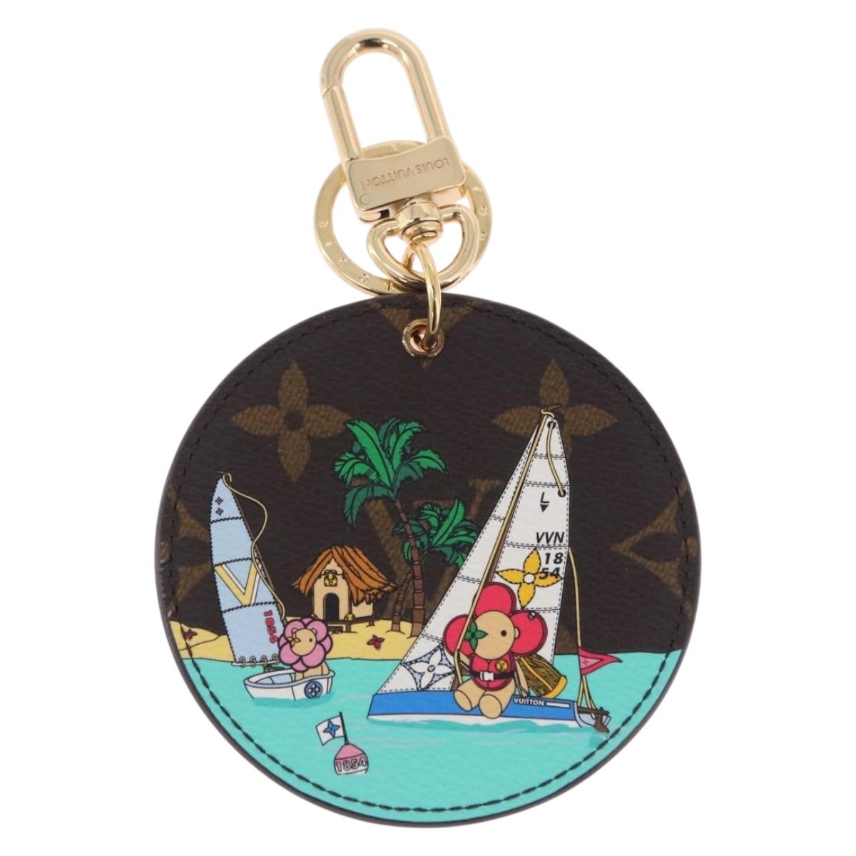 LOUIS VUITTON Monogram Vivienne Porte Cre Illustre Charm M82634 LV Auth 203664M