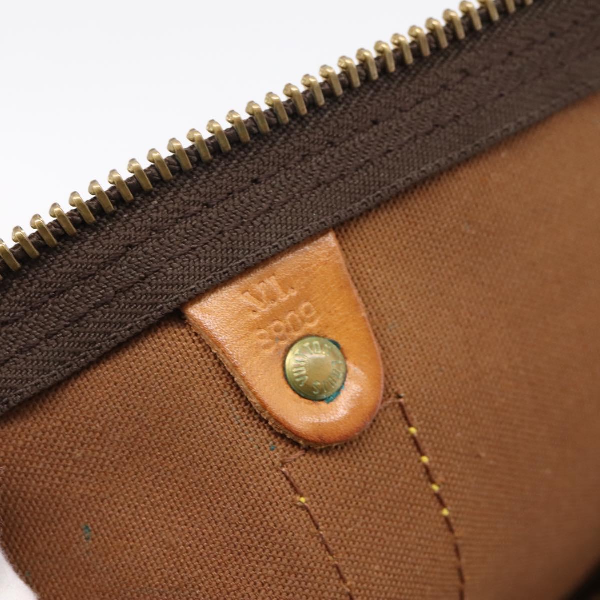 LOUIS VUITTON Monogram Keepall Bandouliere 50 Boston Bag M41416 LV Auth 203666V