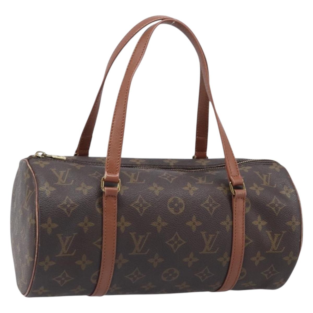 LOUIS VUITTON Monogram Papillon 30 Hand Bag M51385 LV Auth 203667A