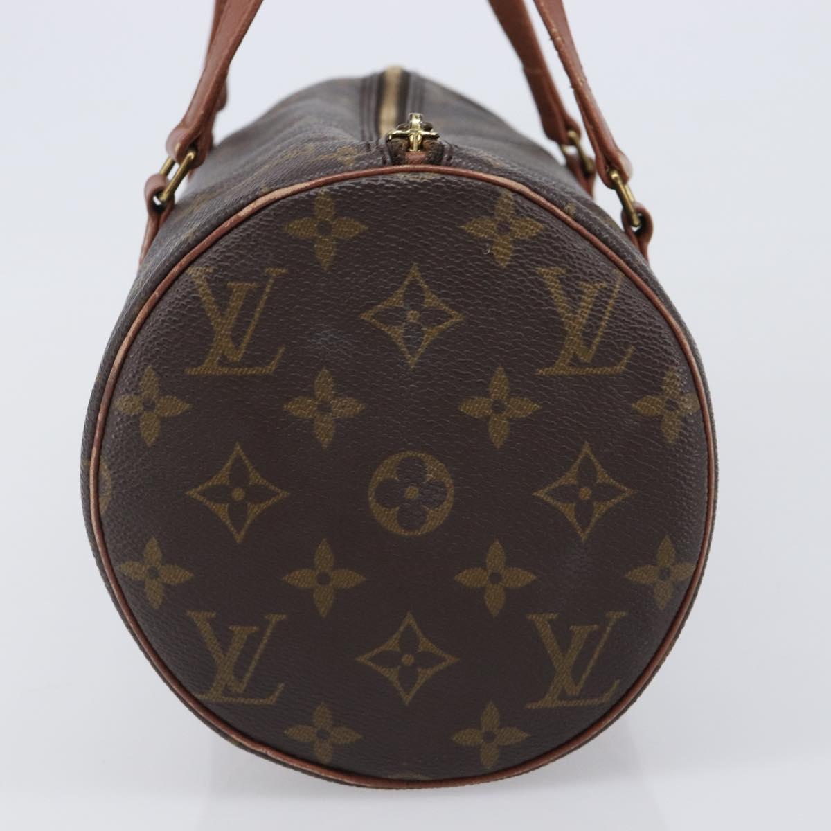 LOUIS VUITTON Monogram Papillon 30 Hand Bag M51385 LV Auth 203667A