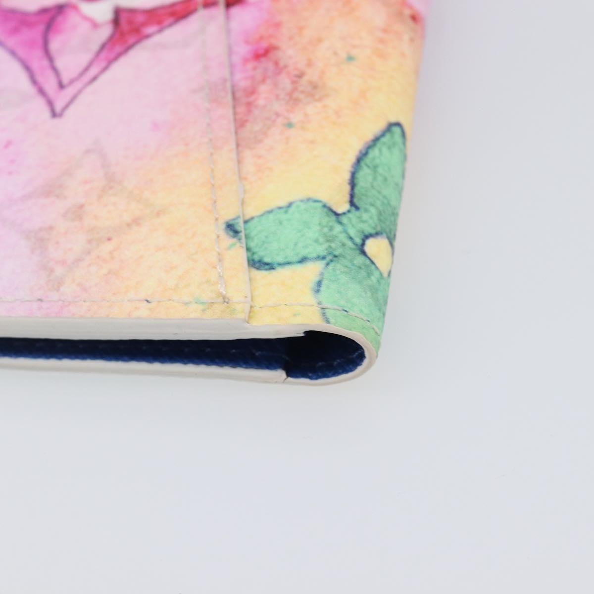 LOUIS VUITTON Watercolor Organizer De Poch Card Case M80456 LV Auth 203695SAM