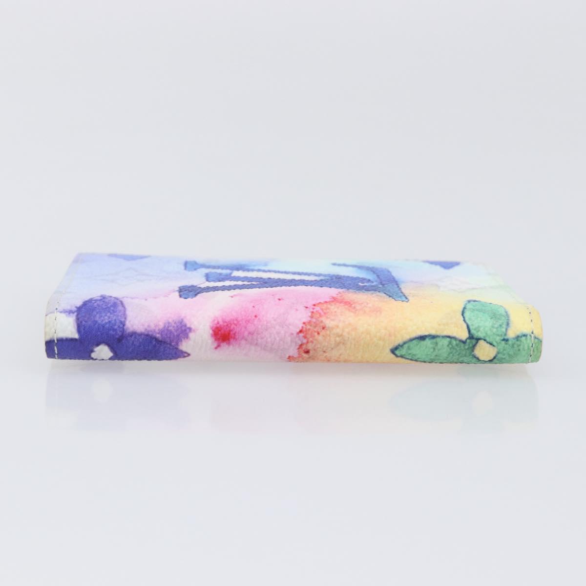LOUIS VUITTON Watercolor Organizer De Poch Card Case M80456 LV Auth 203695SAM