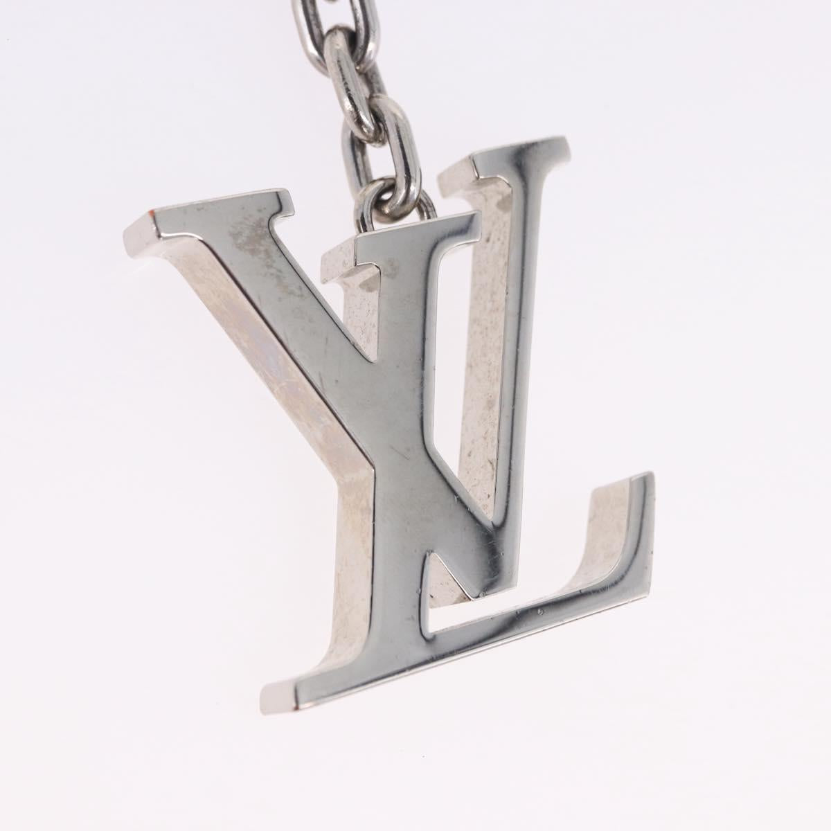 LOUIS VUITTON Porte Cre Printed Initials LV Charm Metal M65071 LV Auth 203696V