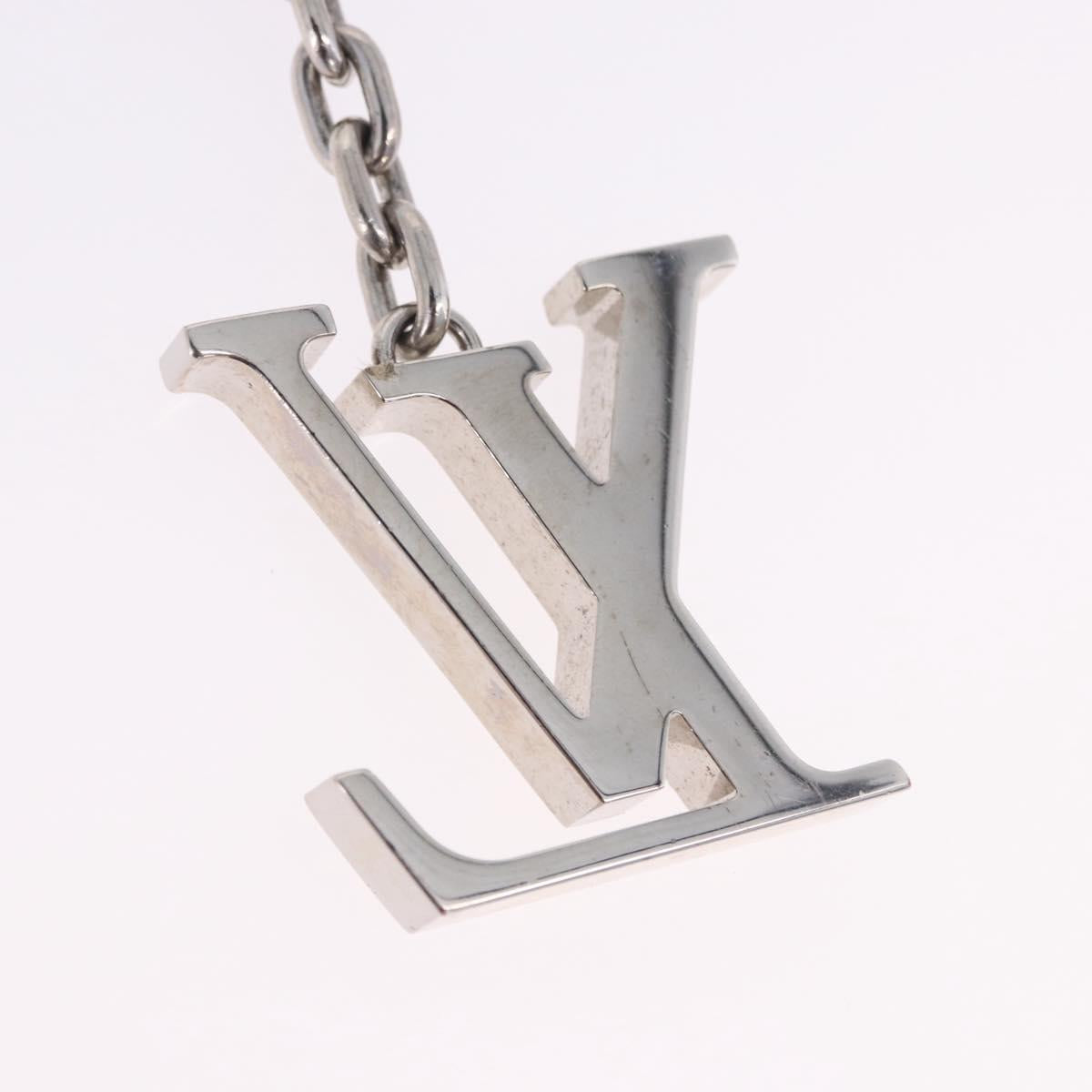 LOUIS VUITTON Porte Cre Printed Initials LV Charm Metal M65071 LV Auth 203696V
