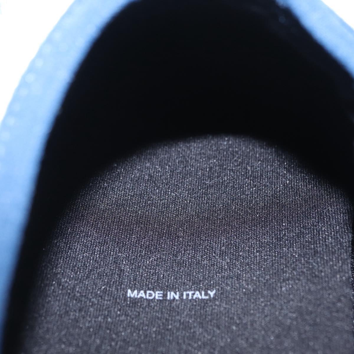Christian Dior Snow Shoes Trotter Canvas Blue Auth 203701M
