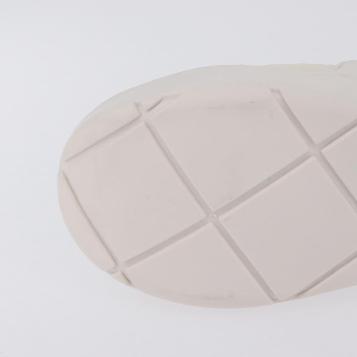 BOTTEGA VENETA Paddle Bomber Boule Shoes Nylon 36 Ivory Auth 203702M