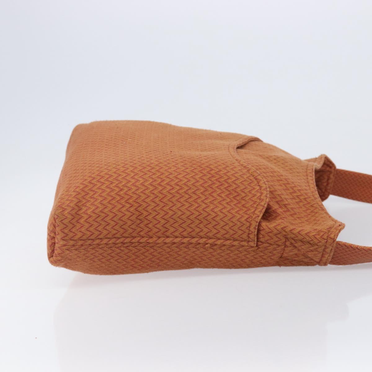 HERMES Sac Depansage Shoulder Bag Jacquard Orange Auth 203706A