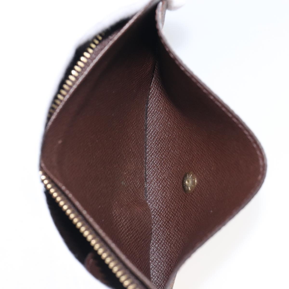 LOUIS VUITTON Porte Monnaie Billets Tresor Wallet N61730 LV Auth 203710V