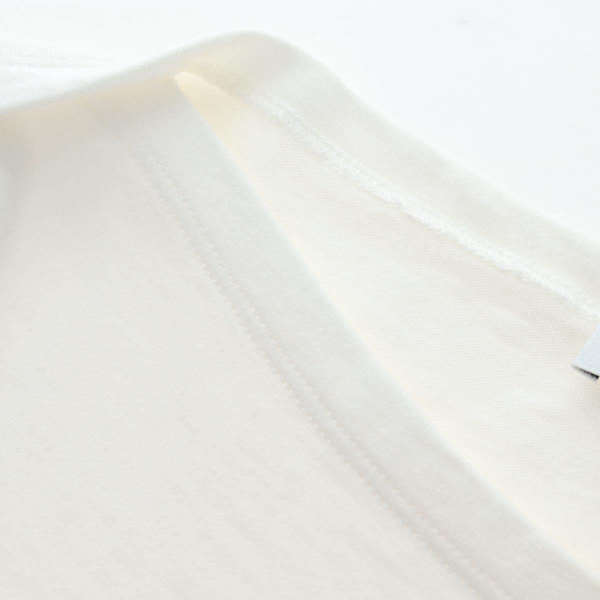 Christian Dior Short Sleeved T Shirt Cotton XS White Auth 203729M