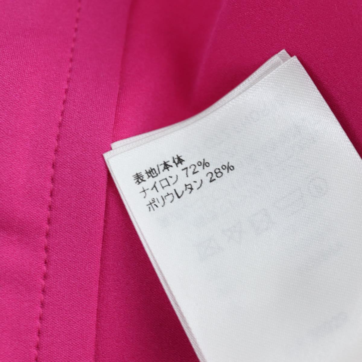 LOUIS VUITTON Tank Dress One Piece Dress Shirt Nylon 38 Pink LV Auth 203730M