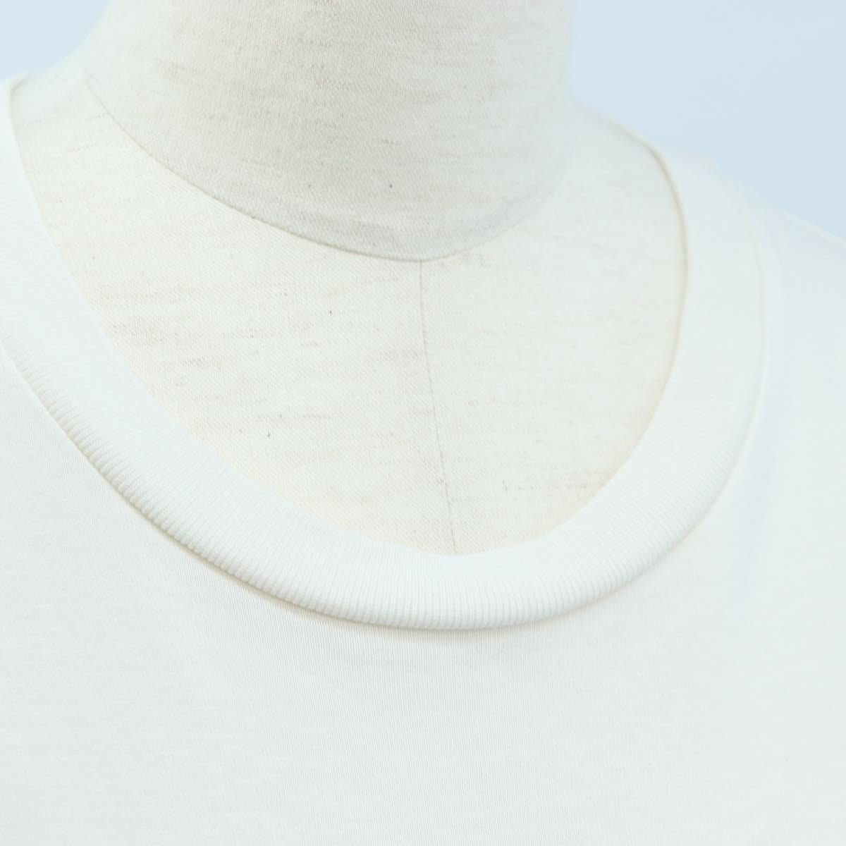 Coach Signature Short-sleeved T-shirt Cotton XS White Auth 203737M