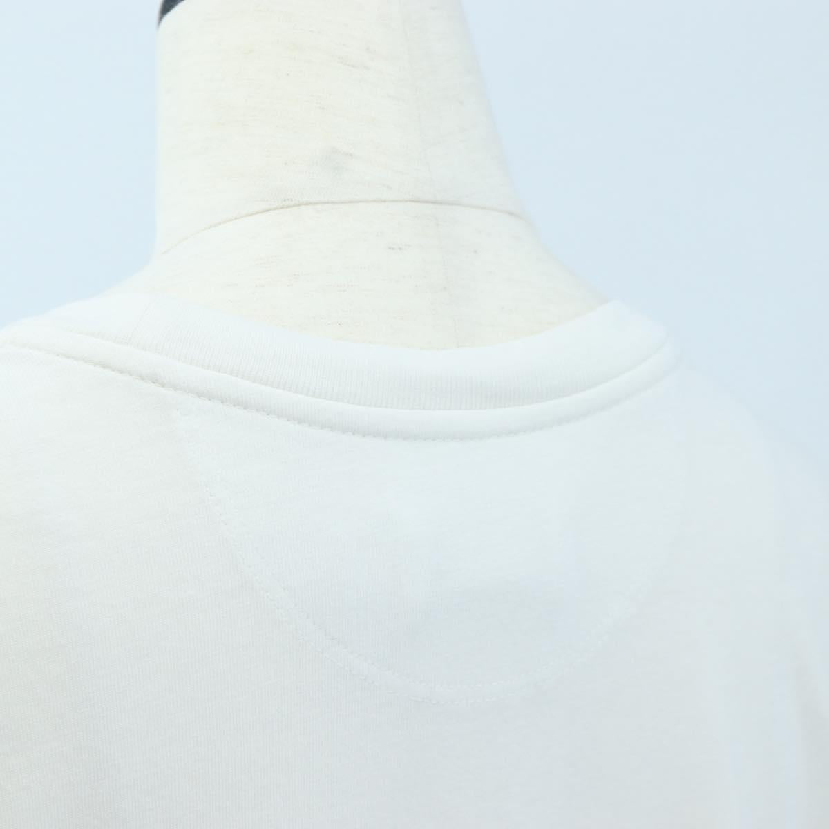 Coach Signature Short-sleeved T-shirt Cotton XS White Auth 203738M