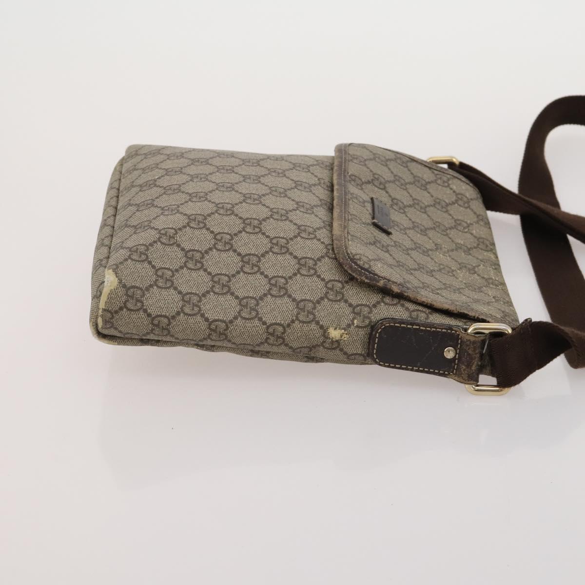 GUCCI GG Canvas GG Supreme GG Imprime Sherry Line Bag PVC 3 Set Auth 203739