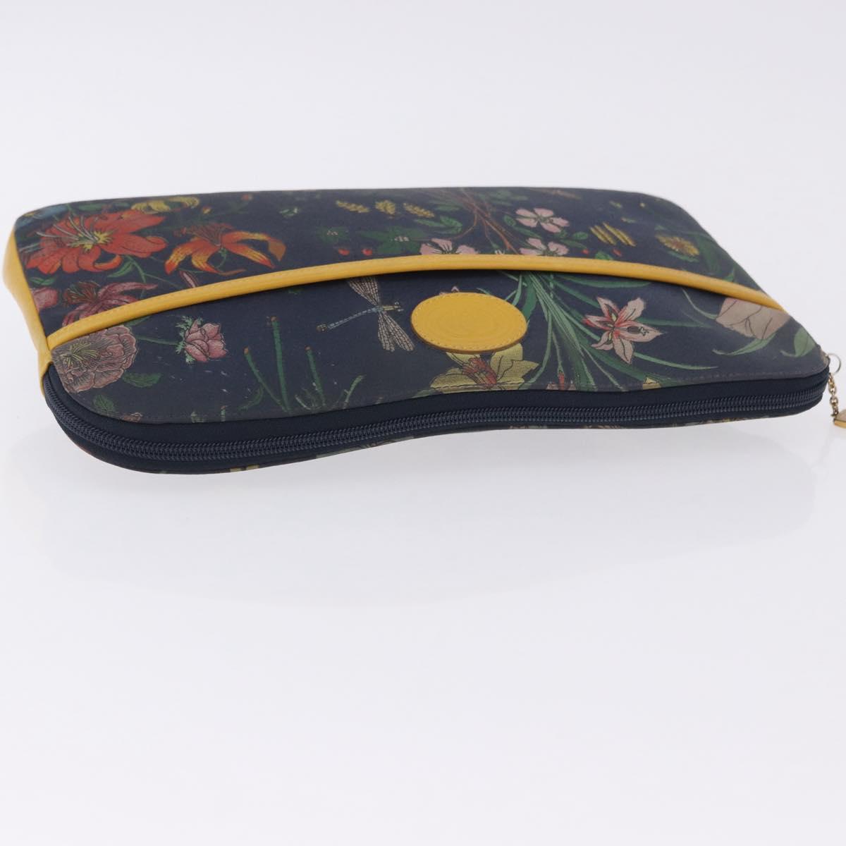 GUCCI Clutch Bag Canvas Beige Gold 004 92 0142 Auth 203771