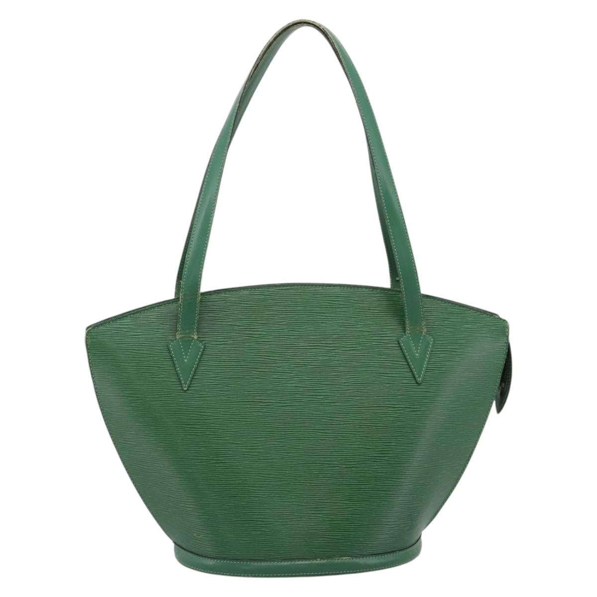 LOUIS VUITTON Epi Saint Jacques Shopping Bag Green M52274 LV Auth 203777