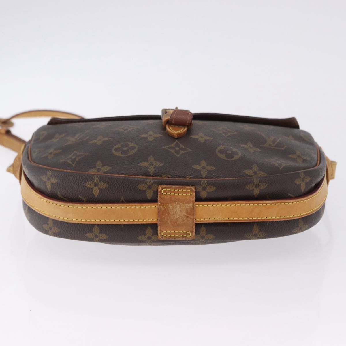 LOUIS VUITTON Monogram Jeune Fille MM Shoulder Bag M51226 LV Auth 203779
