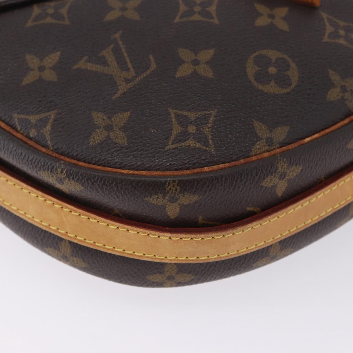 LOUIS VUITTON Monogram Jeune Fille MM Shoulder Bag M51226 LV Auth 203779