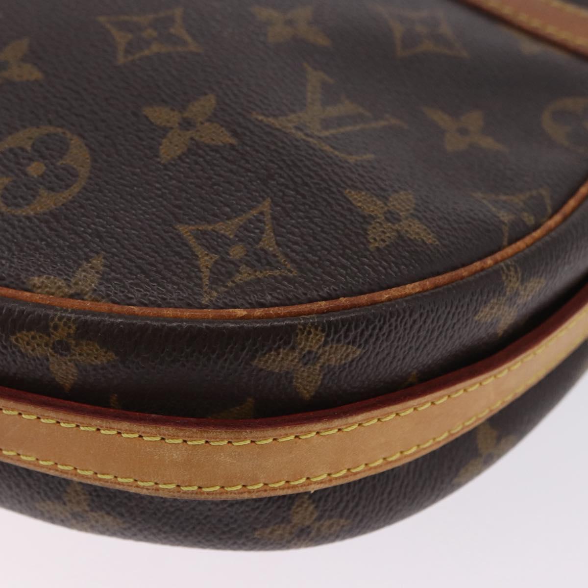 LOUIS VUITTON Monogram Jeune Fille MM Shoulder Bag M51226 LV Auth 203779