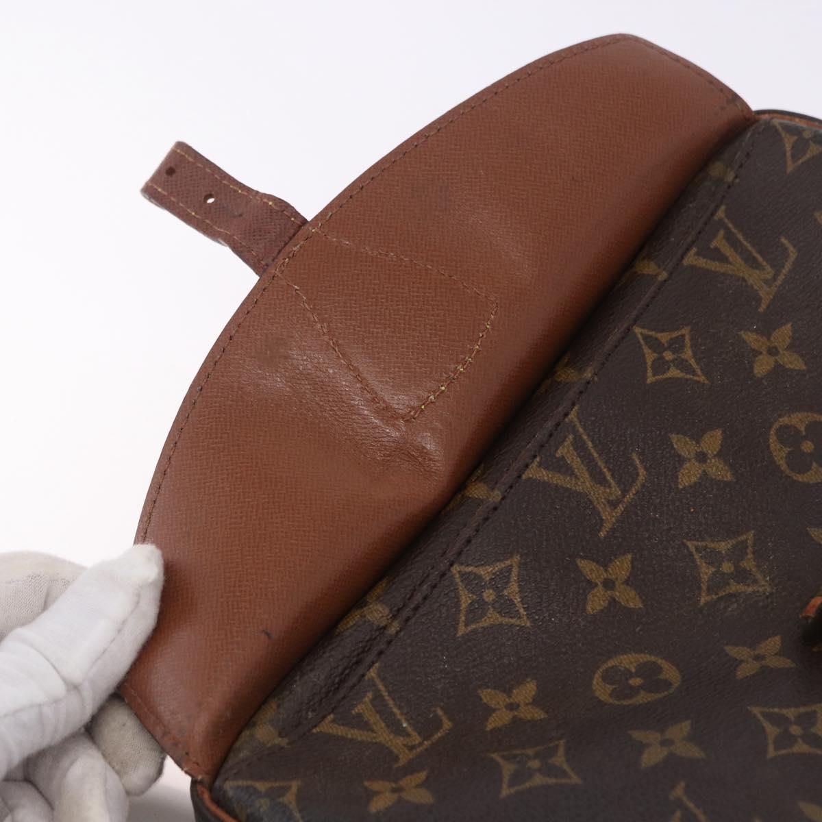LOUIS VUITTON Monogram Jeune Fille MM Shoulder Bag M51226 LV Auth 203779