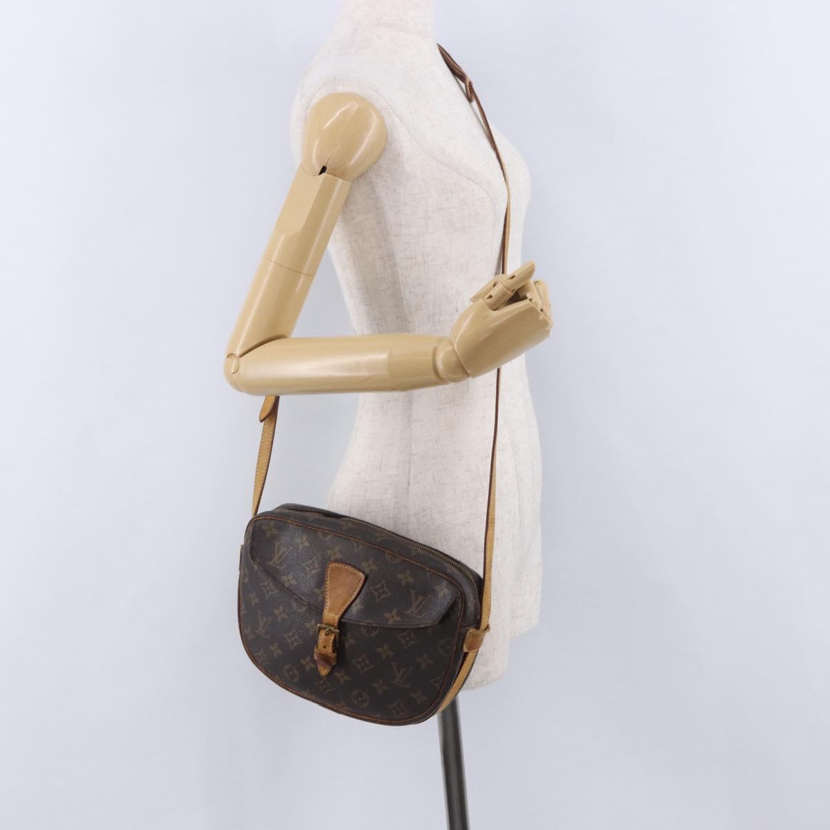 LOUIS VUITTON Monogram Jeune Fille MM Shoulder Bag M51226 LV Auth 203779