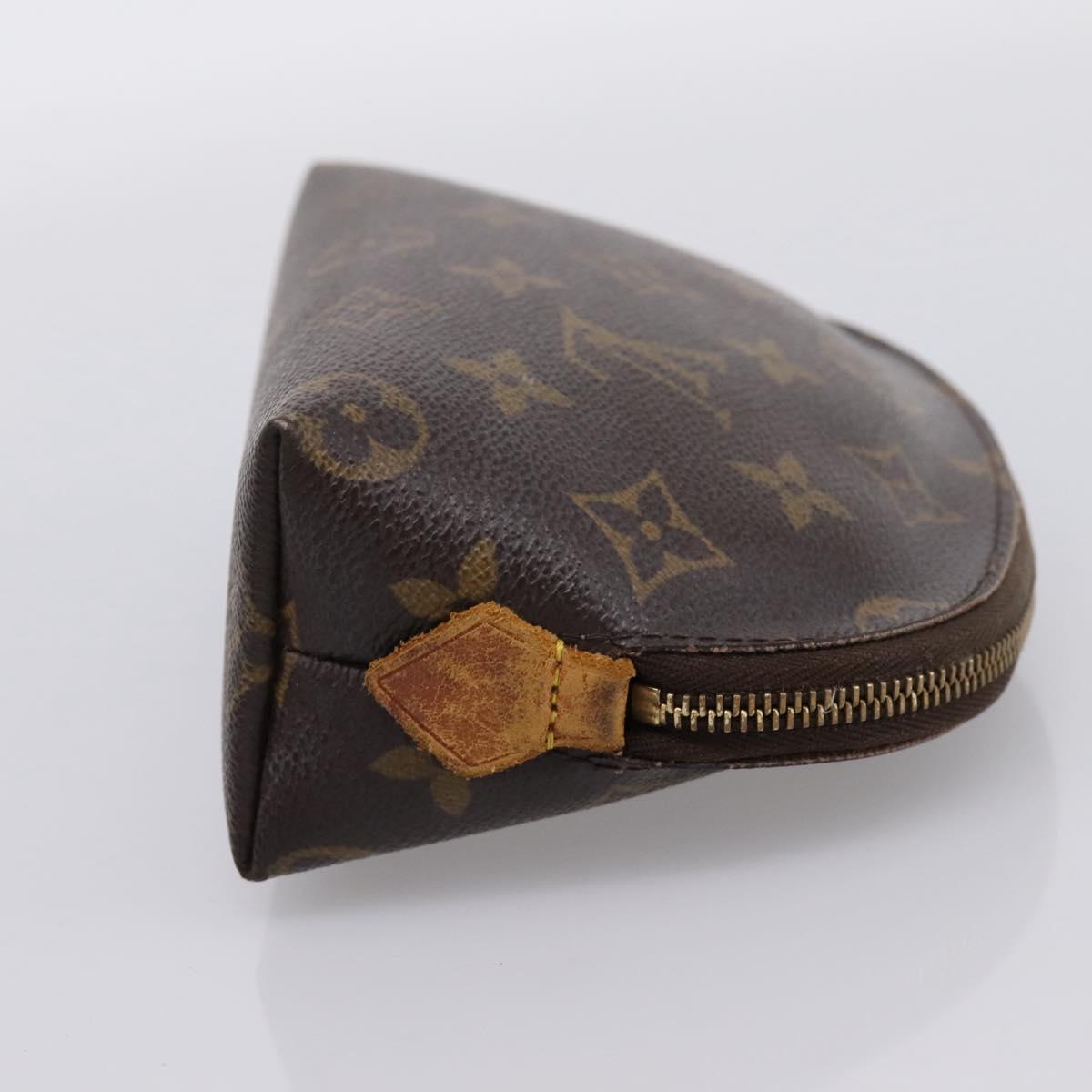 LOUIS VUITTON Monogram Pochette Cosmetic PM Pouch M43998 LV Auth 203781