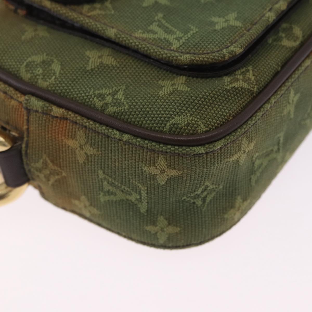 LOUIS VUITTON Monogram Mini Juliet MM Shoulder Bag Khaki M92218 LV Auth 203796