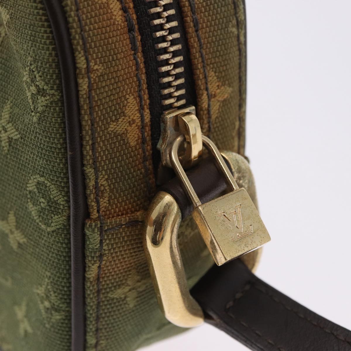 LOUIS VUITTON Monogram Mini Juliet MM Shoulder Bag Khaki M92218 LV Auth 203796