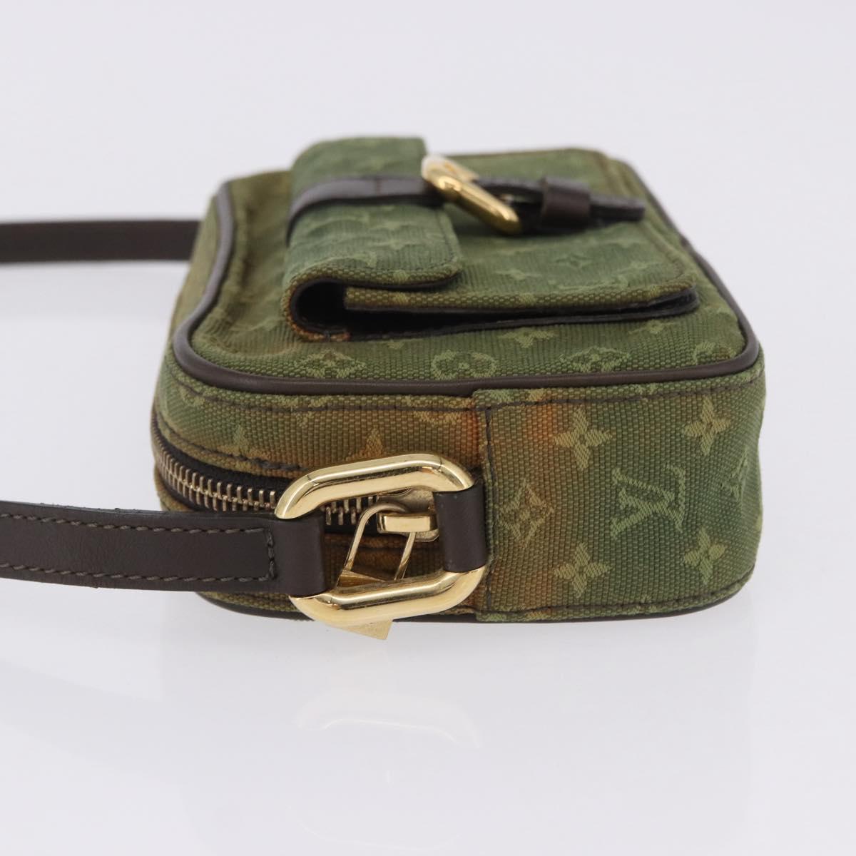 LOUIS VUITTON Monogram Mini Juliet MM Shoulder Bag Khaki M92218 LV Auth 203796