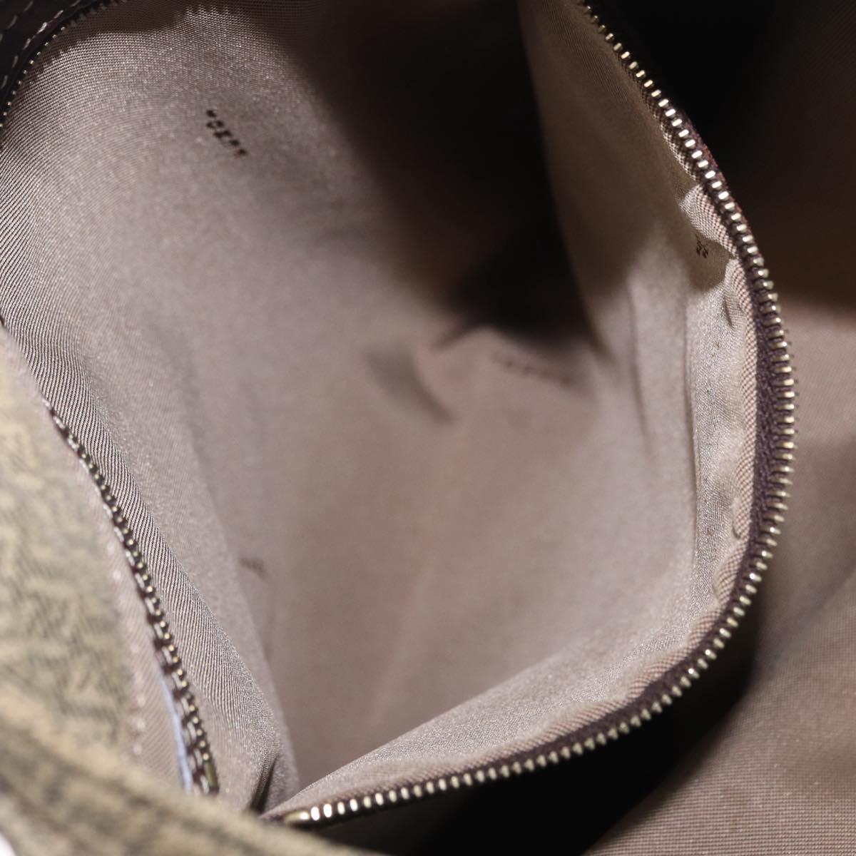 FENDI Zucchino Canvas Tote Bag Beige Auth 203802