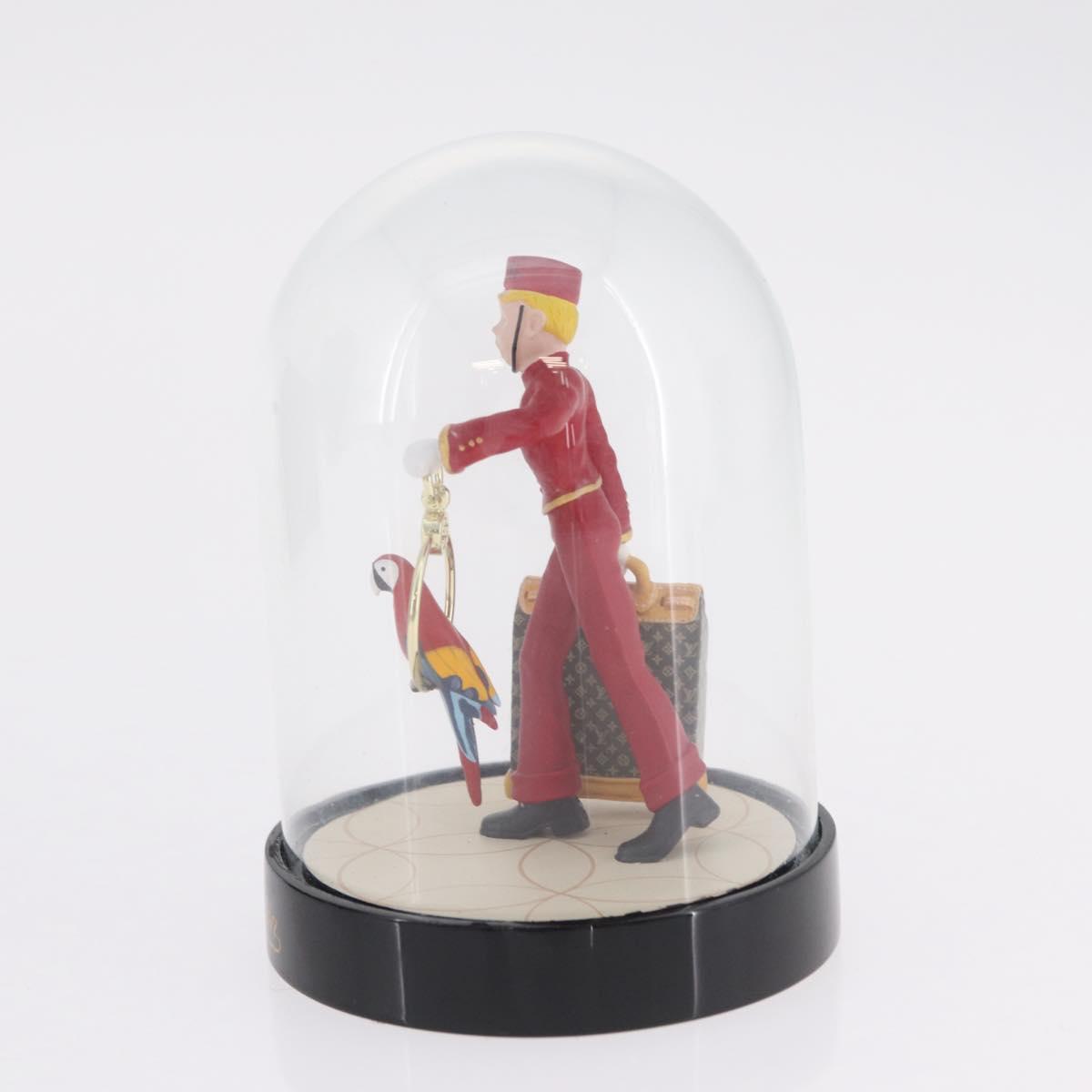 LOUIS VUITTON Bellboy Snow Globe Glass Clear M99551 LV Auth 203805