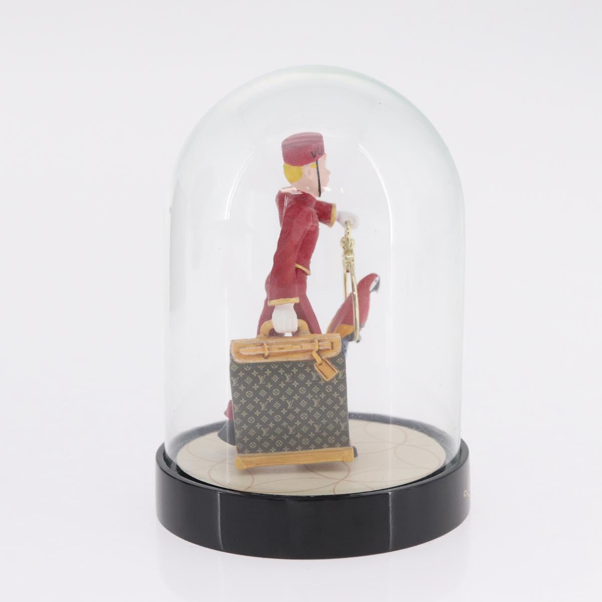 LOUIS VUITTON Bellboy Snow Globe Glass Clear M99551 LV Auth 203805
