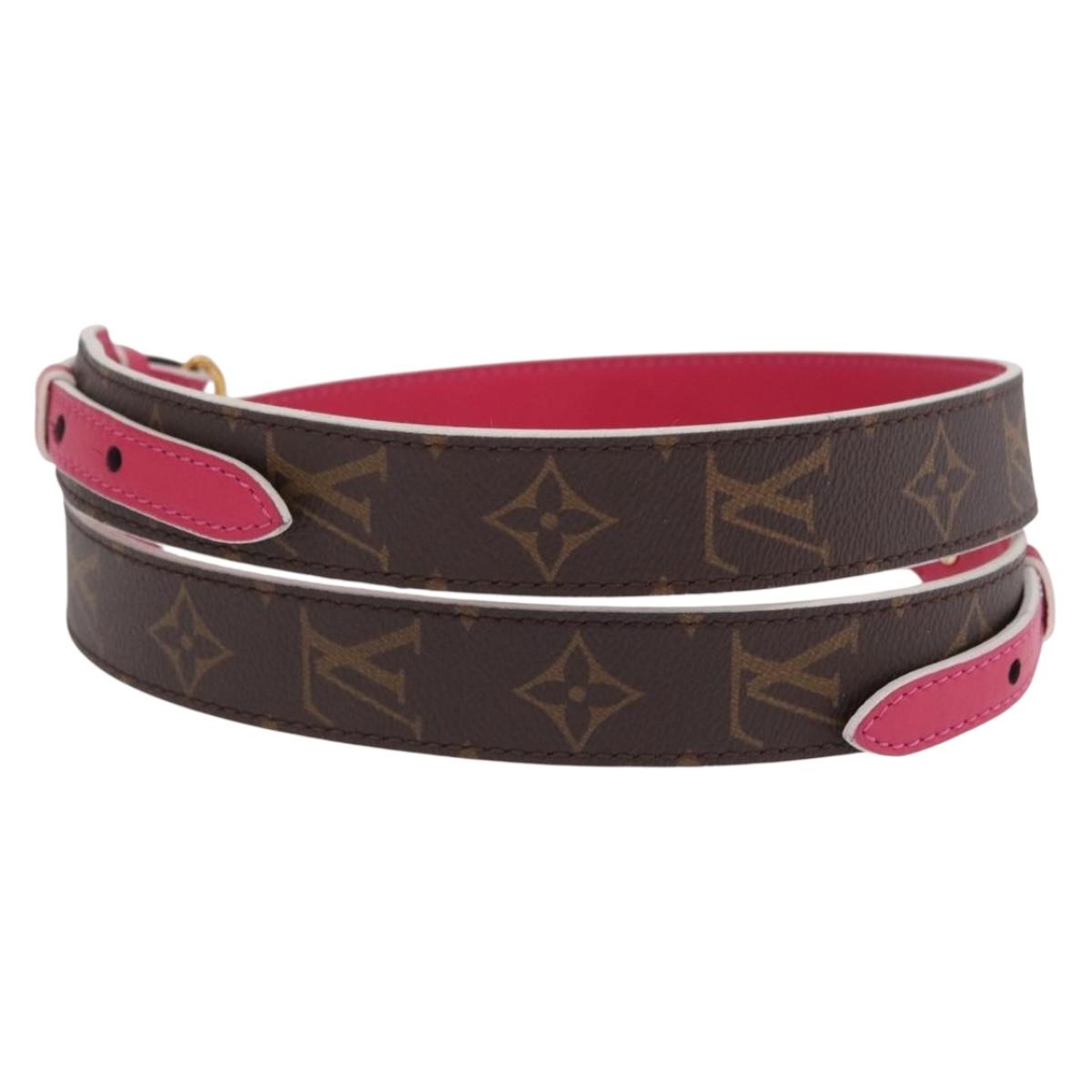 LOUIS VUITTON Adjustable Shoulder Strap XL 42.1""~47.2"" J02352 Auth 203808V